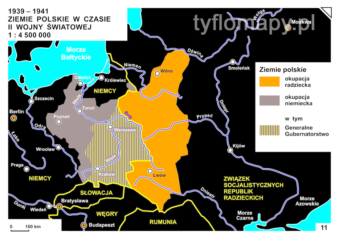 Europa I Ziemie Polskie Po Kongresie Wiedeńskim 11. 1939–1941 ZIEMIE POLSKIE W CZASIE II WOJNY ŚWIATOWEJ